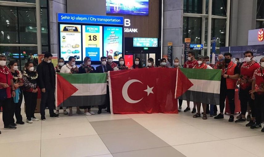 Ülkemizi Temsil Eden Milli Atıcılarımızdan Filistin'e Destek