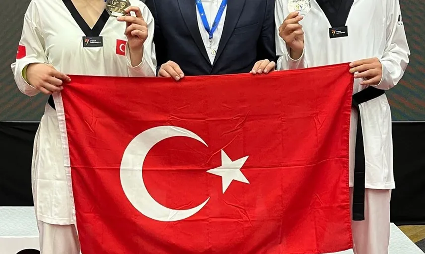 Ümitler Tekvando Avrupa Şampiyonası'nda Türk Sporcular Altın ve Gümüş Madalya Kazandı