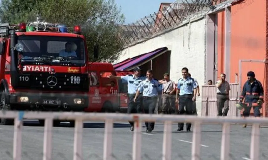 Ümraniye Cezaevi'nde Yangın Çıktı
