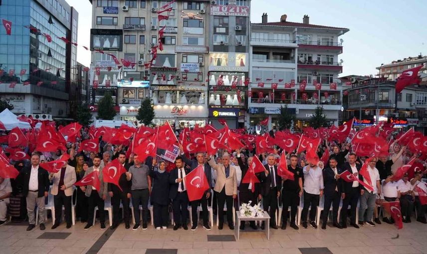 Ümraniye’de 15 Temmuz’un 10’uncu yılında milli birlik ve beraberlik ruhu
