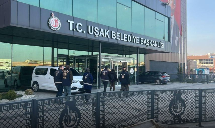 Uşak Belediyesi’nde rüşvet skandalı: Başkan dahil 11 kişi gözaltında