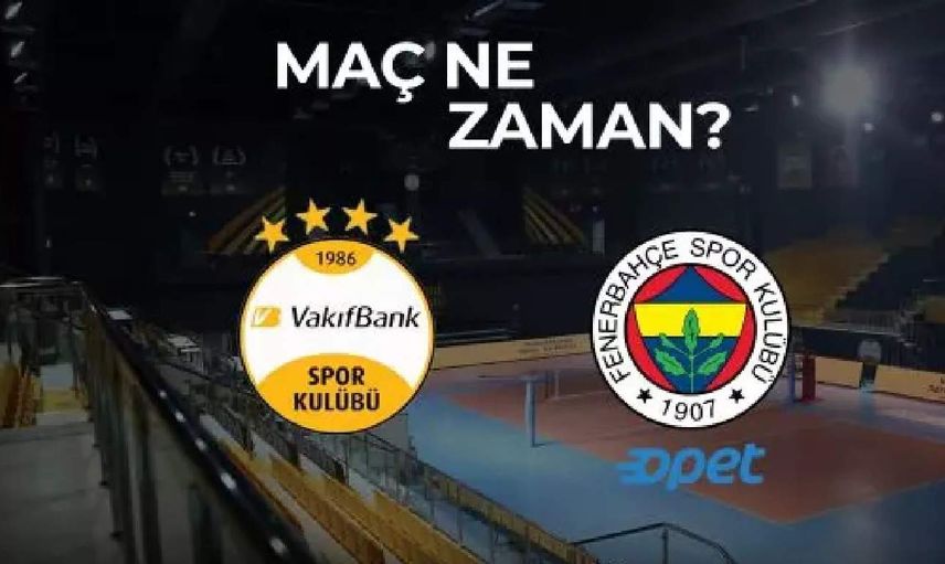 Vakıfbank Fenerbahçe CEV yarı final maçı saat kaçta?  Vakıfbank Fenerbahçe CEV yarı final maçı TRT Spor YILDIZ'da yayınlanacak mı?