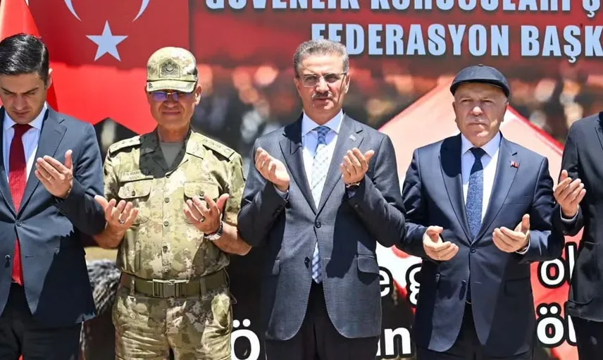 Vali Baruş'tan koruculara övgü: 'Cesaretleri hafızalardan silinmeyecek'