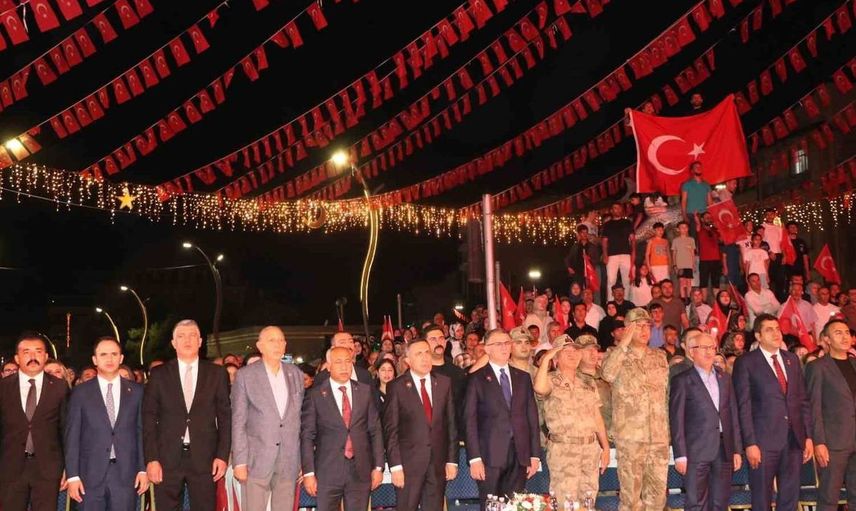 Van'da 15 Temmuz demokrasi ve milli birlik günü etkinliği düzenlendi