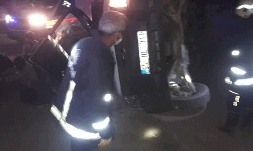 Van’da Düzensiz Göçmenleri Taşıyan Minibüs Devrildi!