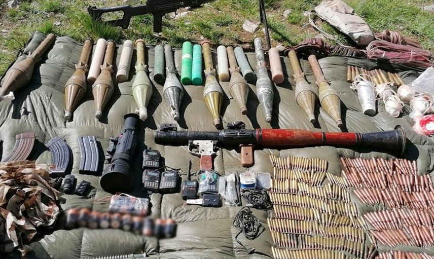 Van'da PKK'ya Operasyon! Çok Sayıda Silah ve Mühimmat Ele Geçirildi