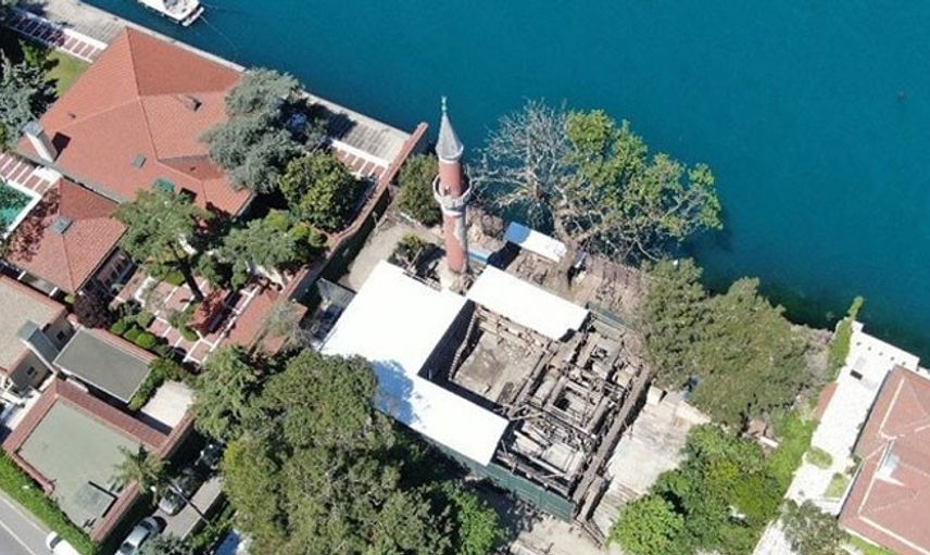 Vaniköy Camii 6 Ay Aradan Sonra Havadan Görüntülendi