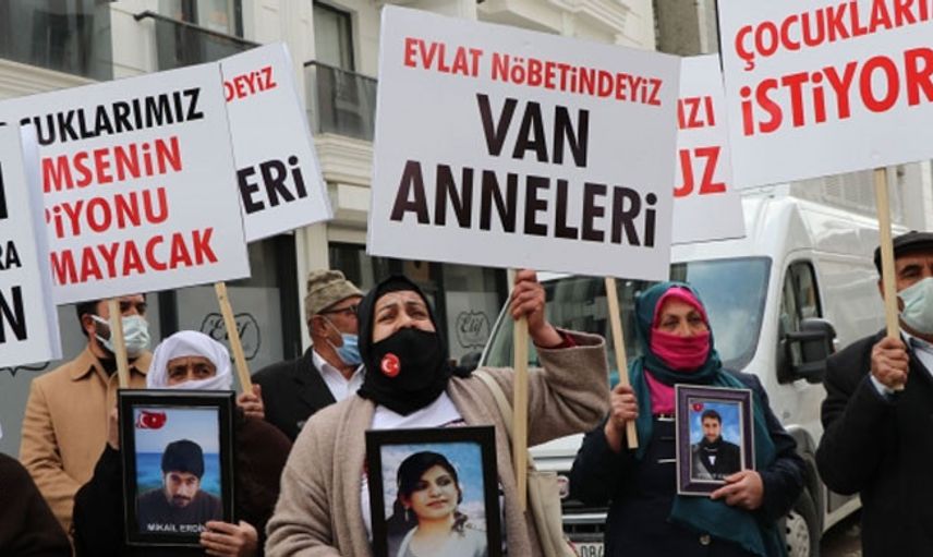 Vanlı Ailelerin Eylemleri Devam Ediyor