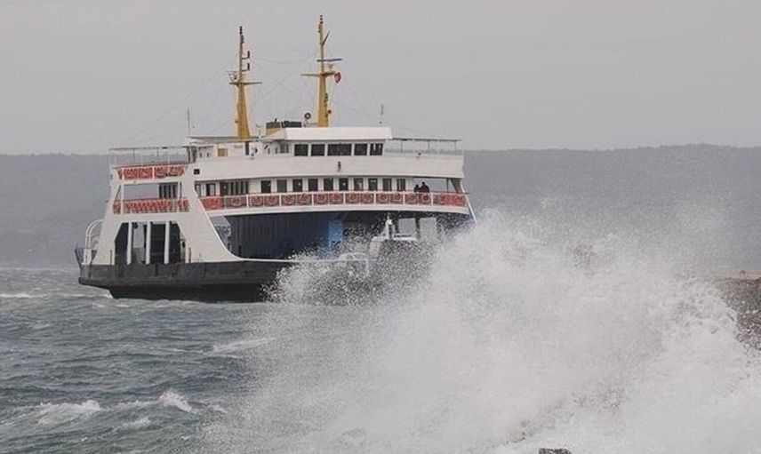 Vapur seferlerine fırtına engeli! İşte 19 Ocak iptal olan seferler…