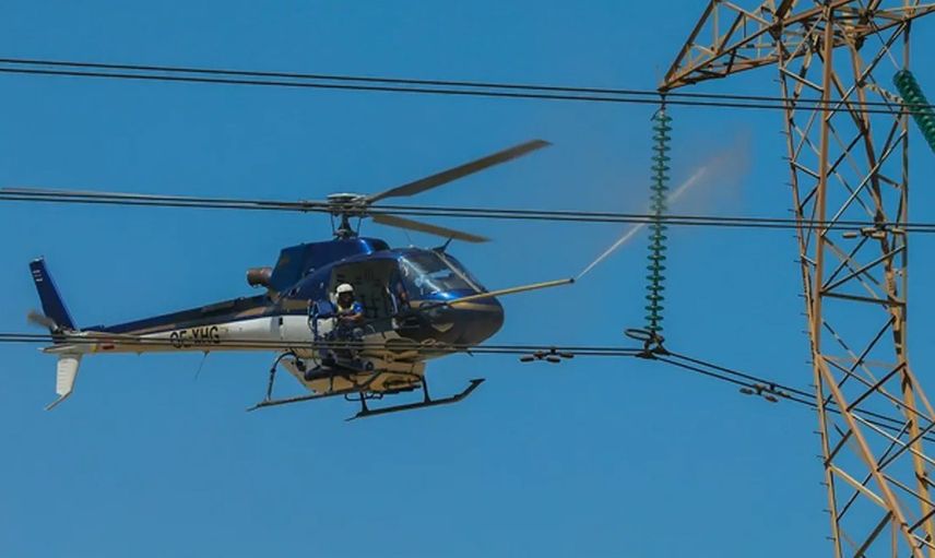 Vatandaş Helikopterin Tellere Takıldığını Düşününce Paniğe Kapıldı