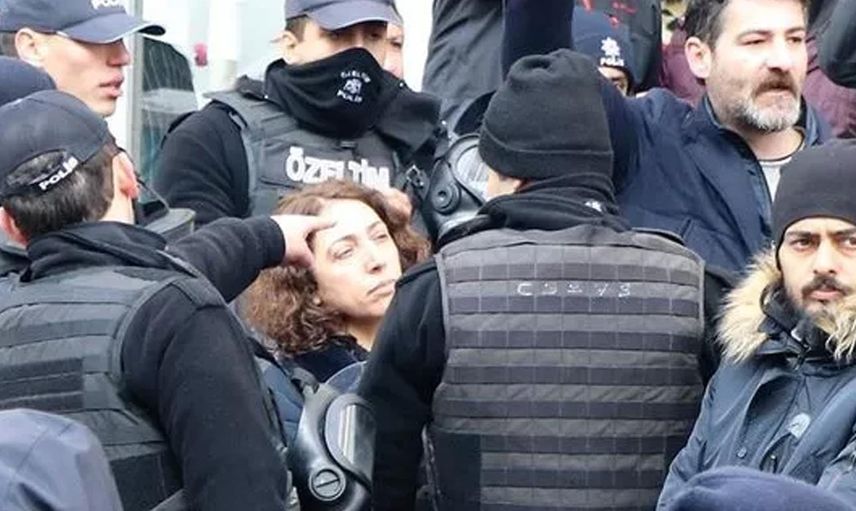 Vekil değil suç makinesi çıktı! Polise yumruk atan terör destekçisi bedelini ödeyecek!