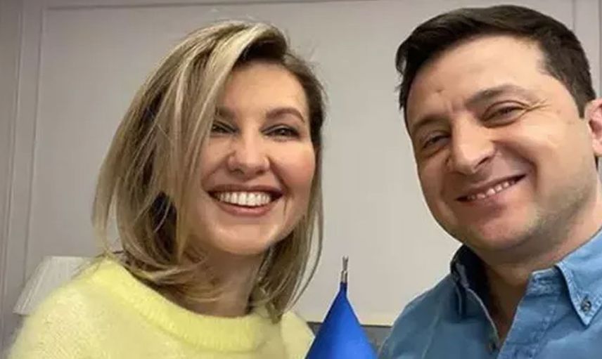 Volodimir Zelenski'nin eşi Zelenska ilk kez konuştu: Putin istediğini yapamayacak!