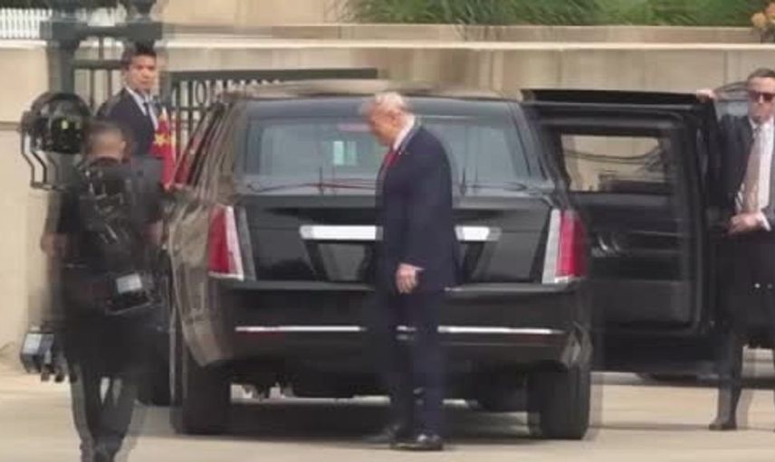 Xi Jinping, Trump'ı Resmi Törenle Karşıladı