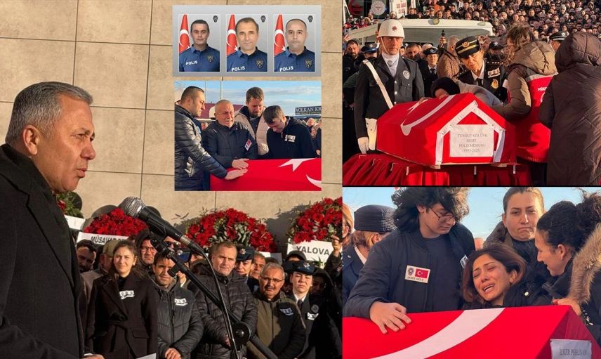 Yalova şehitlerine veda: Bakan Yerlikaya’dan teröre karşı net mesaj