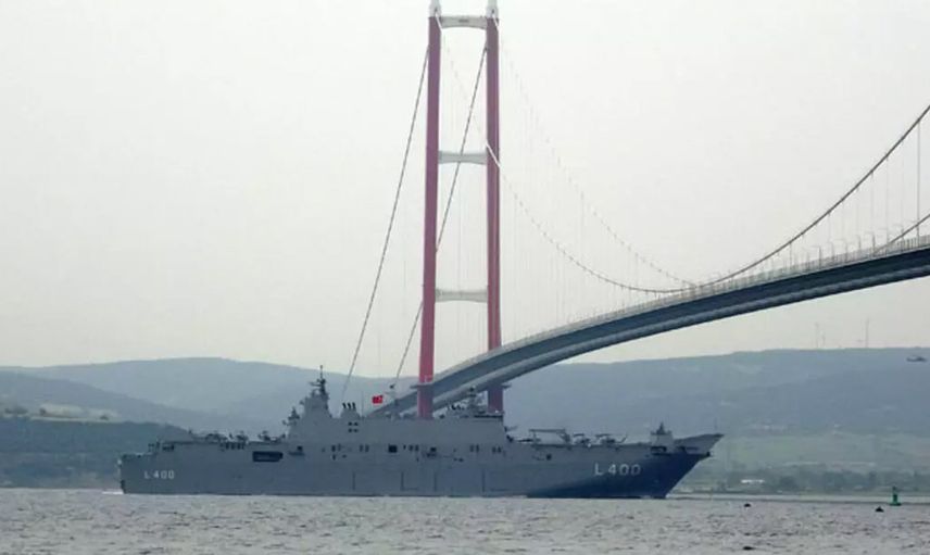 Yangına müdahale için kapatılmıştı: Çanakkale Boğazı gemi trafiğine açılıyor