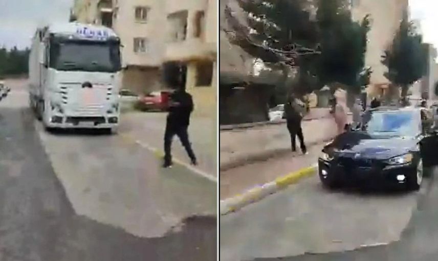 Yardım tırına silahlı saldırı: Valilikten açıklama geldi