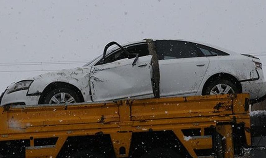 Yargıtay Cumhuriyet Savcısı Kaya'nın Kullandığı Otomobil Devrildi