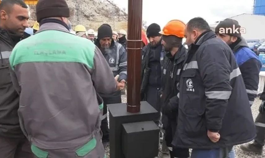 Yavaş’tan madencilere soba ve yakacak desteği