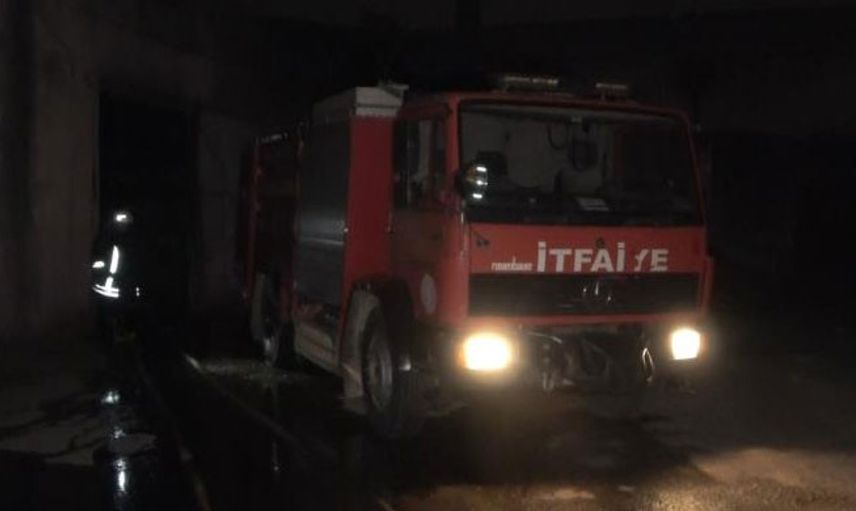 Yem Fabrikasında Çıkan Yangın Korkuttu