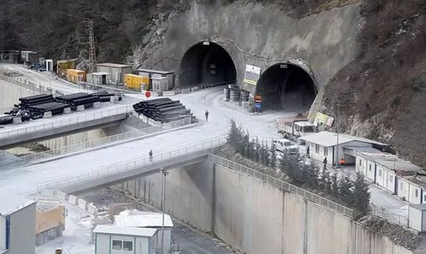 Yeni Zigana Tüneli'nin Işığı Görmesine 90 Metre Kaldı!