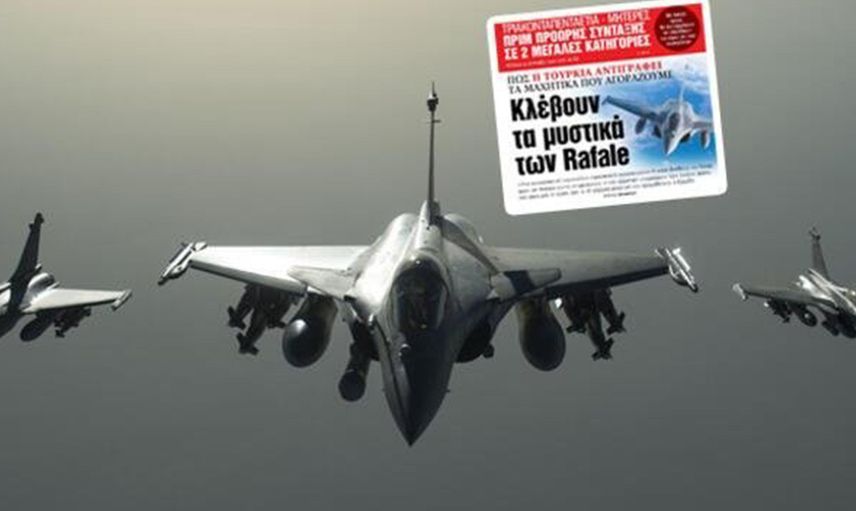 Yunan Basınının Yeni Rezilliği! Türkiye’nin Fransız Rafale Jetlerini Kopyaladığını İddia Etti!