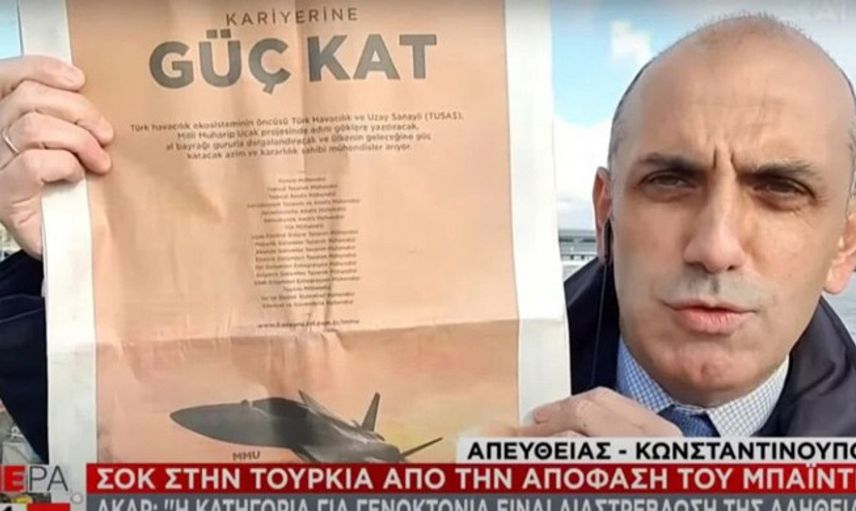 Yunan Medyası: Türkiye, Yerli Savaş Uçağı İçin Mühendis Arıyor