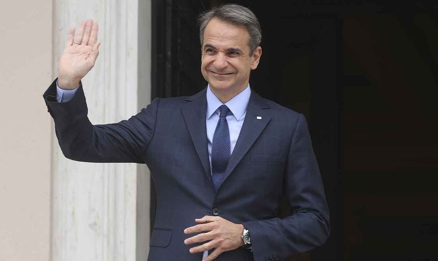 Birleşik Arap Emirlikleri'ne resmi ziyarette bulunan Yunanistan Başbakanı Kiryakos Miçotakis: Doğalgazı bizden geçirin!