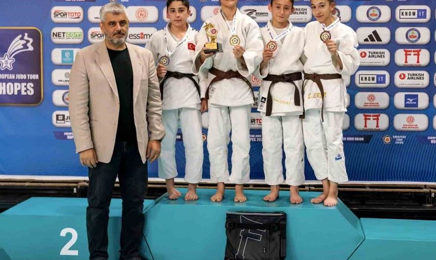 Yunusemre Belediyespor, Avrupa Kupası'nda madalya kazandı