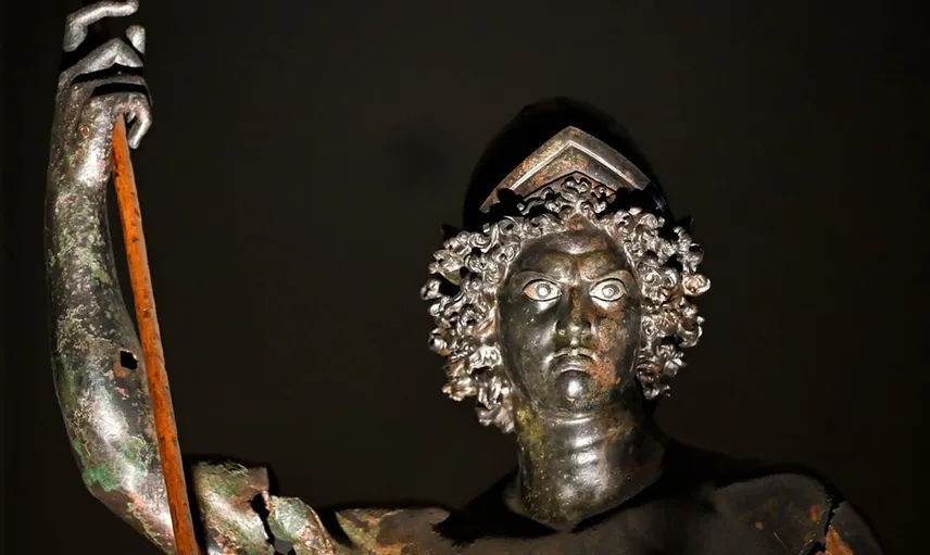 Zeugma'da Mars Heykeline Seyir Platformu Yapıldı