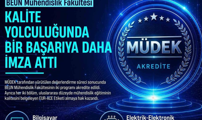 Zonguldak Bülent Ecevit Üniversitesi mühendislik fakültesi akreditasyon başarılarıyla öne çıkıyor