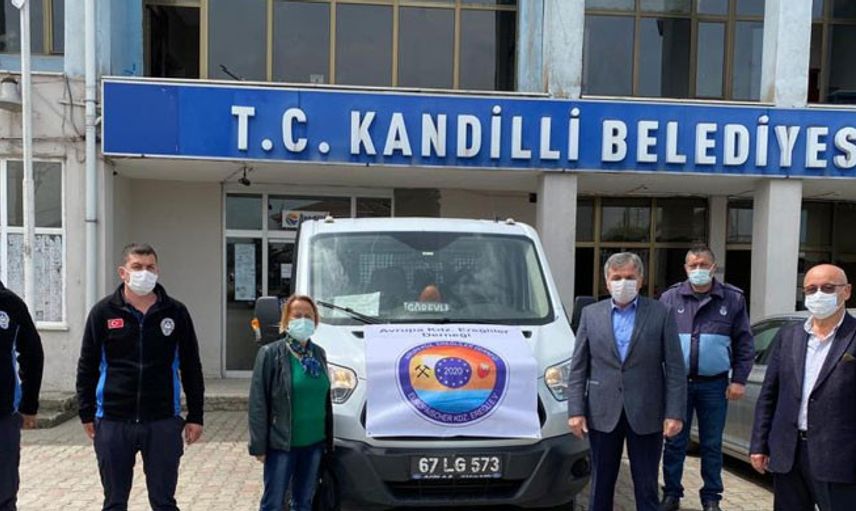 Zonguldak’ta Gurbetçiler İhtiyaç Sahiplerine Gıda Yardımı Yaptı