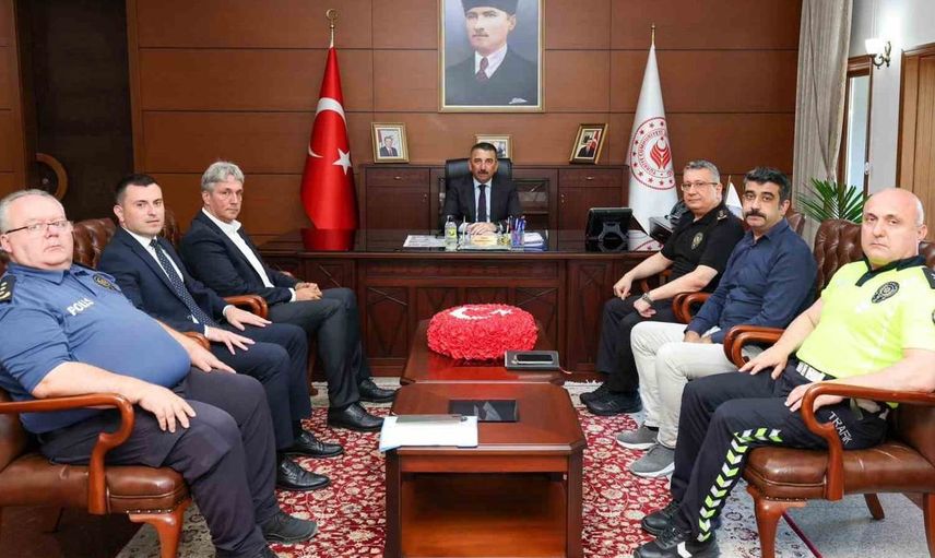 Zonguldak'ta trafik, altyapı ve gençlik çalışmaları masaya yatırıldı