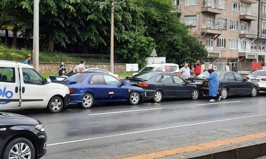 Zonguldak’ta Zincirleme Kaza Meydana Geldi