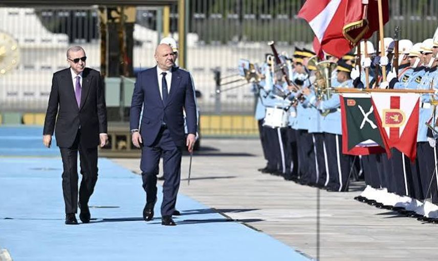 Cumhurbaşkanı Erdoğan, Lübnan Cumhurbaşkanı Avn'ı Resmi Törenle Karşıladı