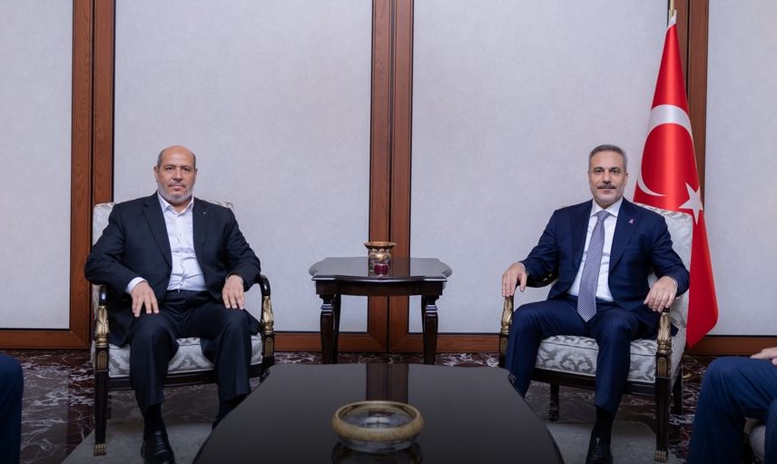 Dışişleri Bakanı Fidan Hamas heyetiyle görüştü: "Filistin davasını en güçlü şekilde destekliyoruz"