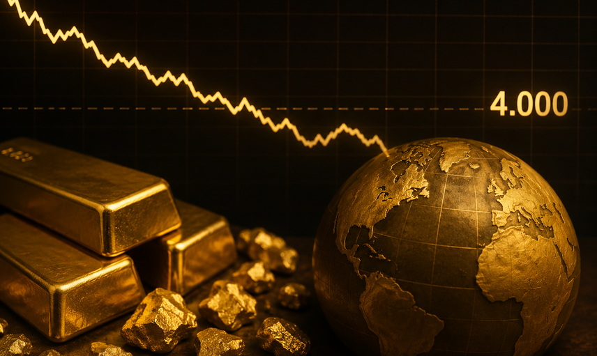 Ons Altın 4 Bin Doların Altına Geriledi