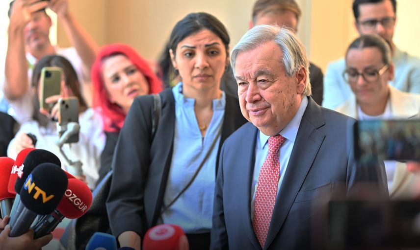 Guterres Kıbrıs'taki üçlü zirve sonrası açıkladı: "Beş artı Bir" toplantısı için onay alındı