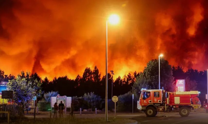 Fransa ve İspanya'da Alevler Yayılıyor: Tahliye Sayısı 310 Bini Aştı