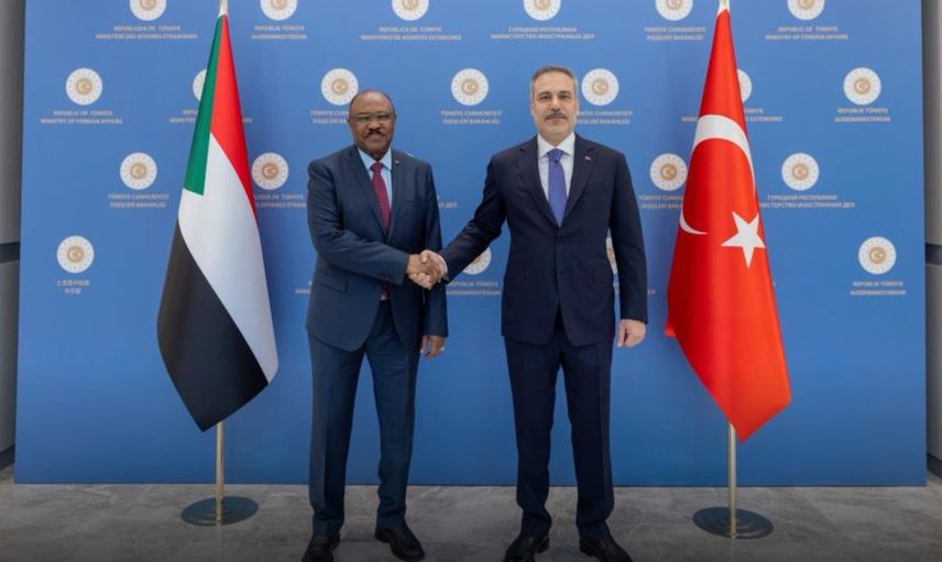 Dışişleri Bakanı Hakan Fidan Sudan Dışişleri Bakanı Muhyiddin Salim ile bir araya geldi