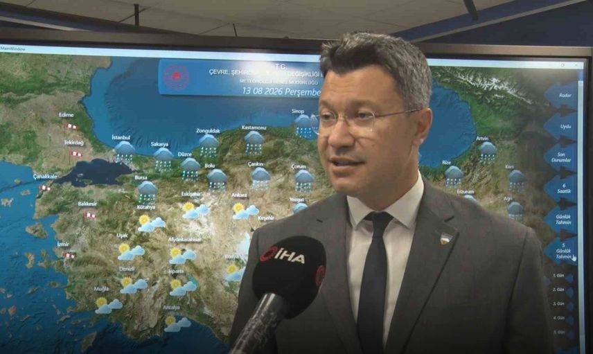 Hava Tahmin Uzmanı Tekin duyurdu: Türkiye hafta sonu sağanak yağışa teslim olacak
