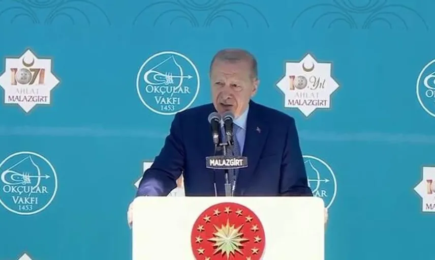 Erdoğan’dan Malazgirt’te kararlılık mesajı: “Bölgemizde tarih yeniden yazılıyor”