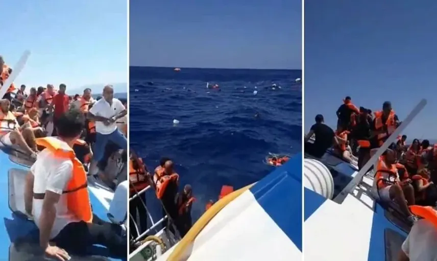 Girne açıklarında gemi faciası: 6 kişi hayatını kaybetti, 172 kişi kurtarıldı