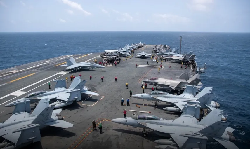CENTCOM duyurdu: USS George Washington uçak gemisi Orta Doğu'ya konuşlandırıldı
