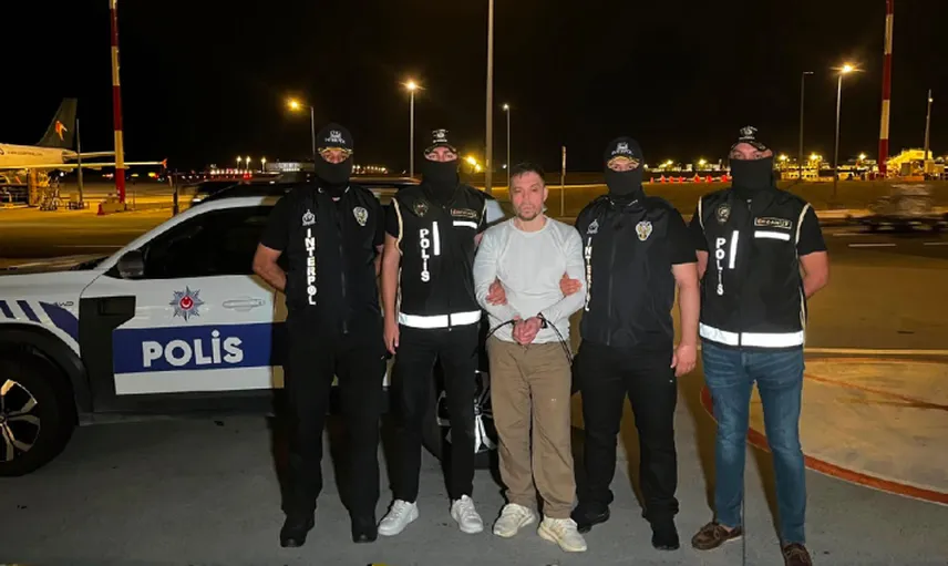 Organize suç örgütü elebaşı Serkan Kurtuluş,Türkiye’ye getirildi