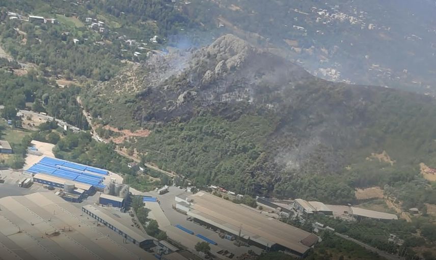 Bursa Uludağ eteklerindeki orman yangını kontrol altına alındı