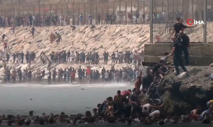 Sebte'de düzensiz göç krizi tırmanıyor: Can kaybı 67'ye yükseldi, binlerce kişi geri döndü