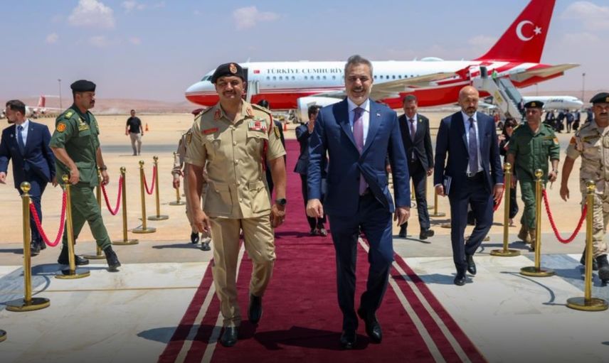 Dışişleri Bakanı Hakan Fidan Bingazi'de: Fidan’ı Saddam Hafter karşıladı