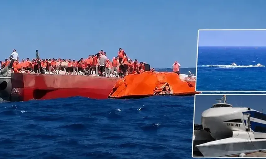 Türkiye’den KKTC’ye gemi faciasında arama kurtarma desteği