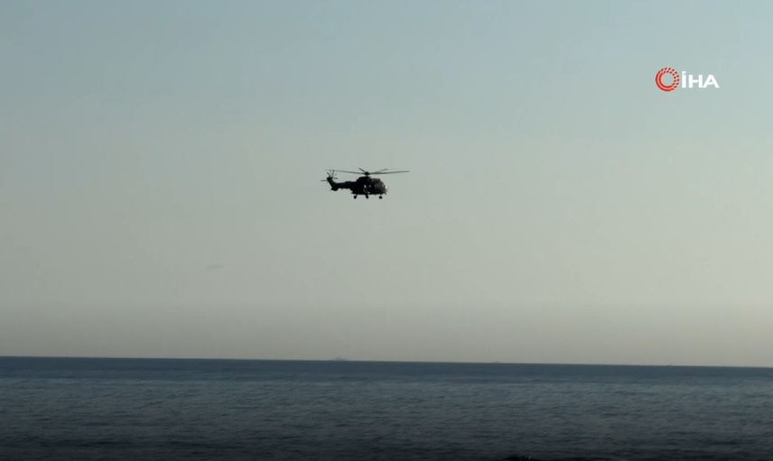 Girne açıklarında batan gemiye ilişkin 18 kişiyi arama-kurtarma çalışmaları sürüyor: 3 günlük ulusal yas ilan edildi