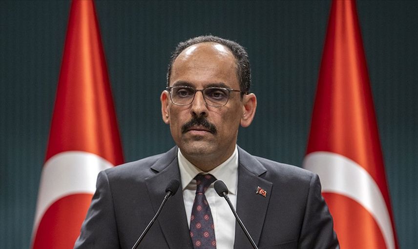 MİT Başkanı Kalın, Hamas heyetiyle Gazze sürecini görüştü